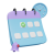 3d-calendar-with-clock-checkmark-icons-marked-date-notification-bell-isolated-schedule-appointment-concept-3d-render-illustration-png